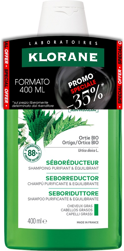 klorane shampoo ortica 400 ml black friday