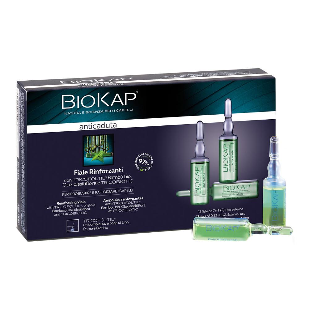 Biokap anticaduta rinforzante tricobiotic 12 fiale da 7 ml