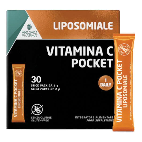 Vitamina c lipos pocket 30 stick da 2 g