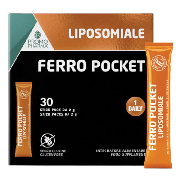 Ferro liposomiale pocket 30 stick da 2 g — confronto prezzi