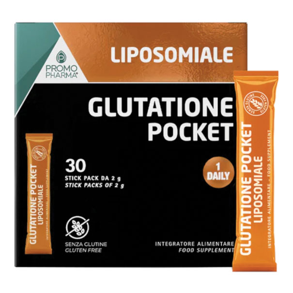 Glutatione lipos pocket 30 stick da 2 g