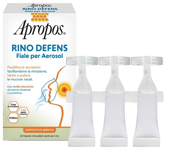 Apropos rino defens 10 fiale 5 ml per aerosol