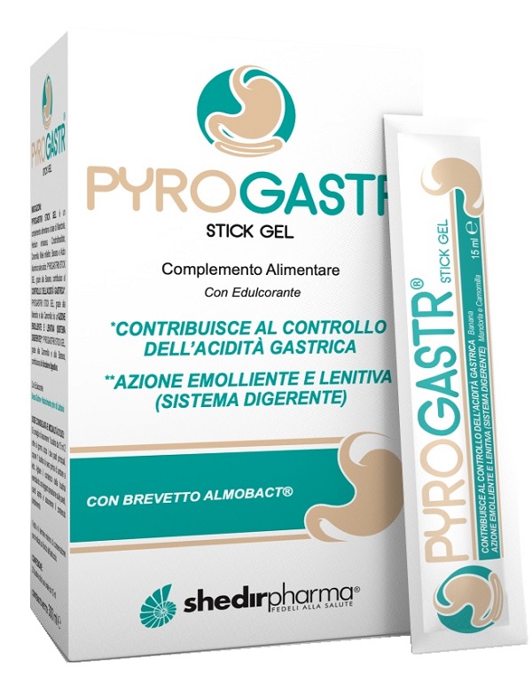 Pyrogastr 20 stick gel da 15 ml — confronto prezzi