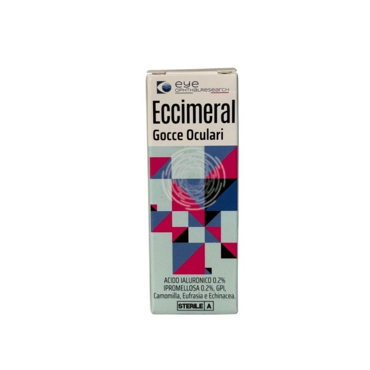 Eccimeral Gocce Oculari Lubrificanti Per Occhi Secchi Arrossati E Irritati 8ml