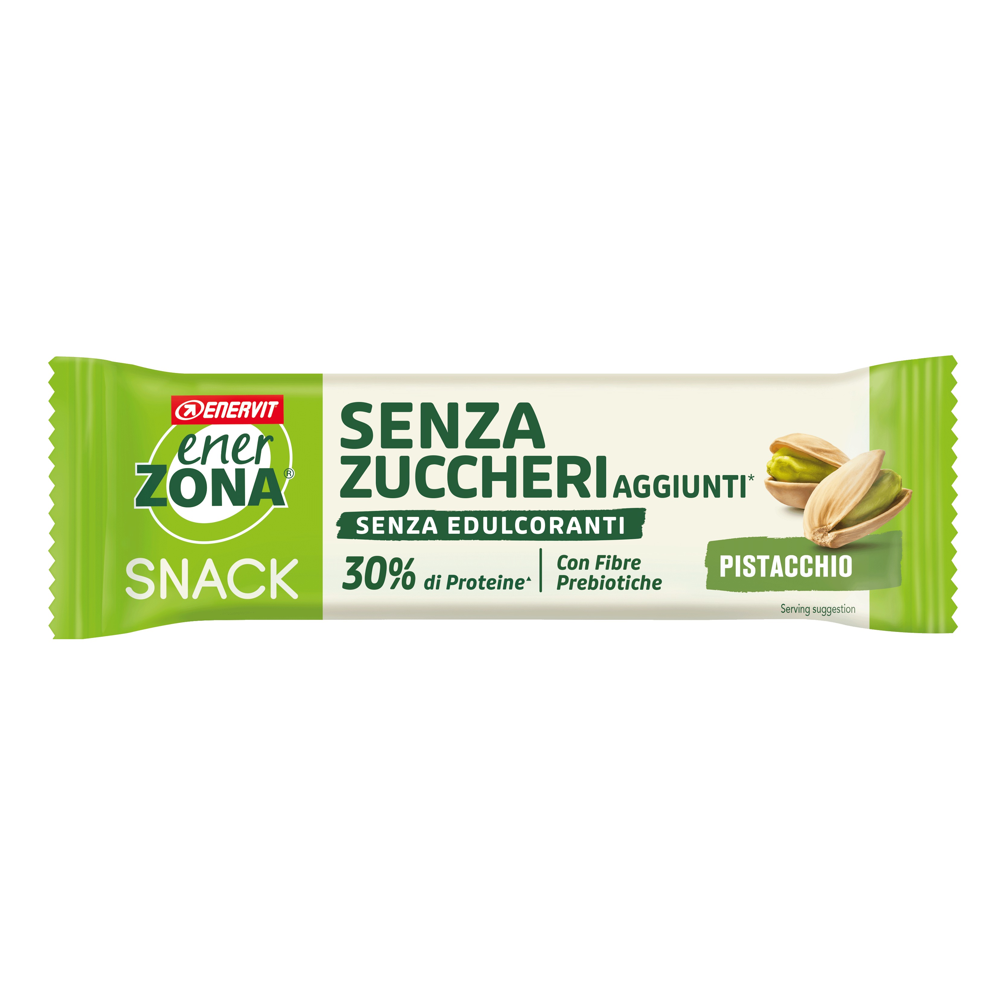 Enerzona snack pistaccuo ciocbianc nas 27 g