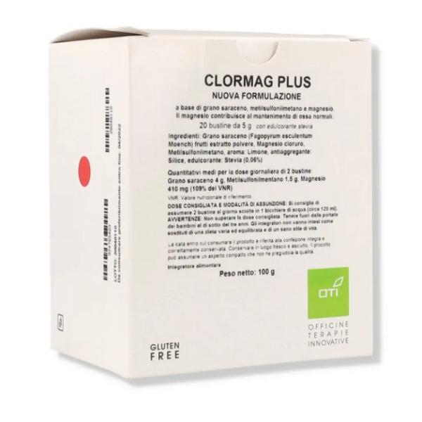 Oti Clormag Plus Integratore Alimentare con Magnesio e Vitamina C 20 Bustine — confronto prezzi