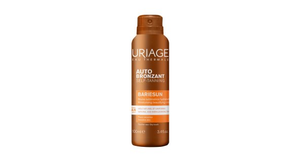 Uriage eau thermale bariesun auto bronzant self tanning brume sublimatrice hydratante 100 ml