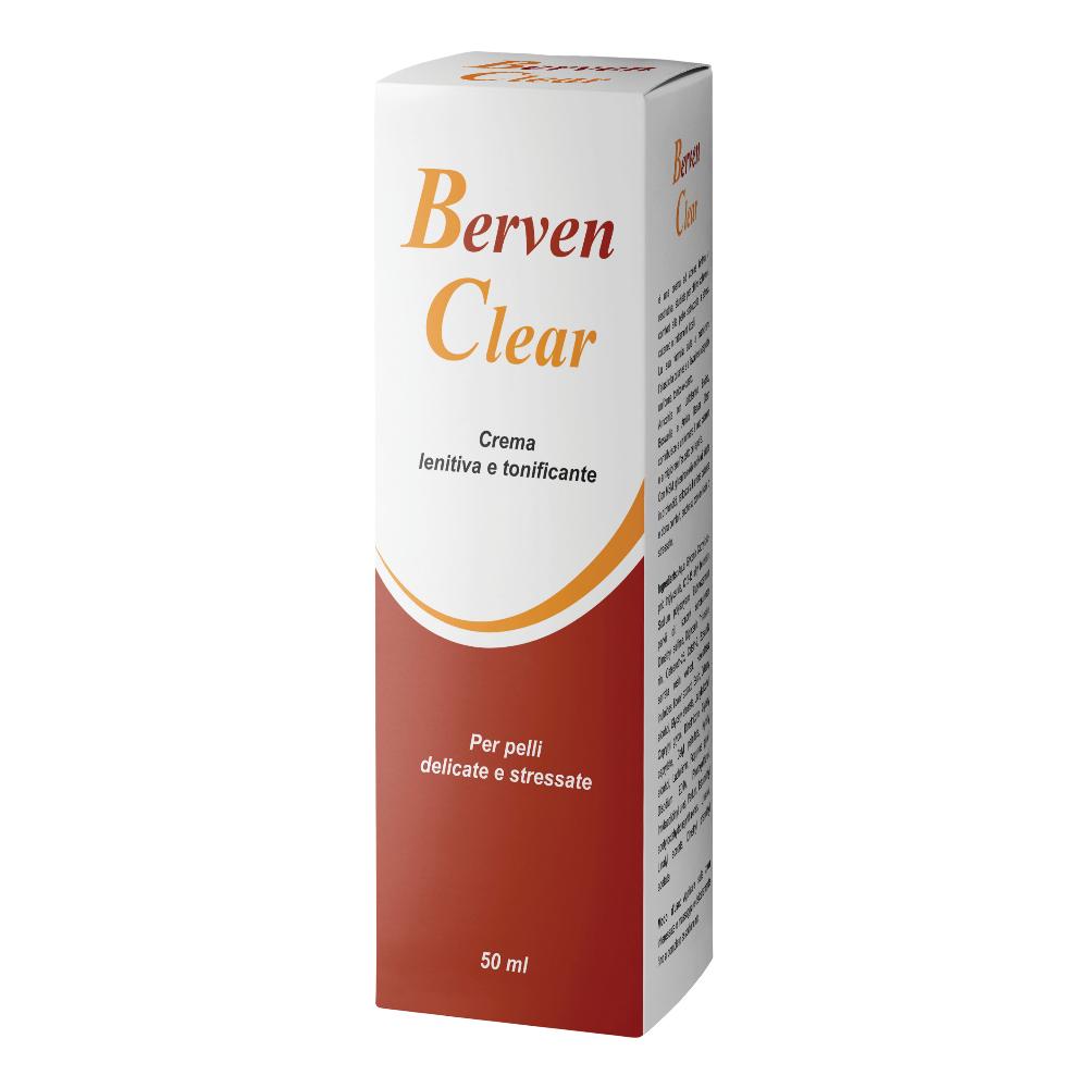 Berven Clear Crema Lenitiva Tonificante Con Lattoferrina, Escina E Arnica 50ml