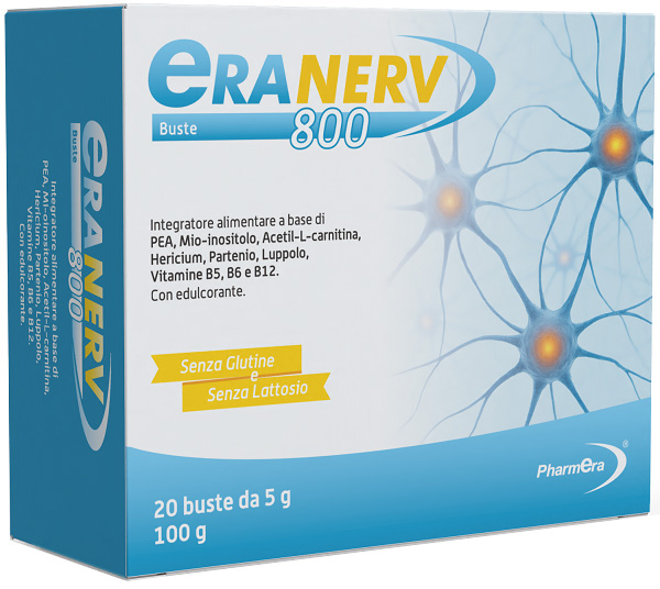 Eranerv 800 Integratore Per Il Sistema Nervoso E Stati Di Tensione 20 Bustine — confronto prezzi