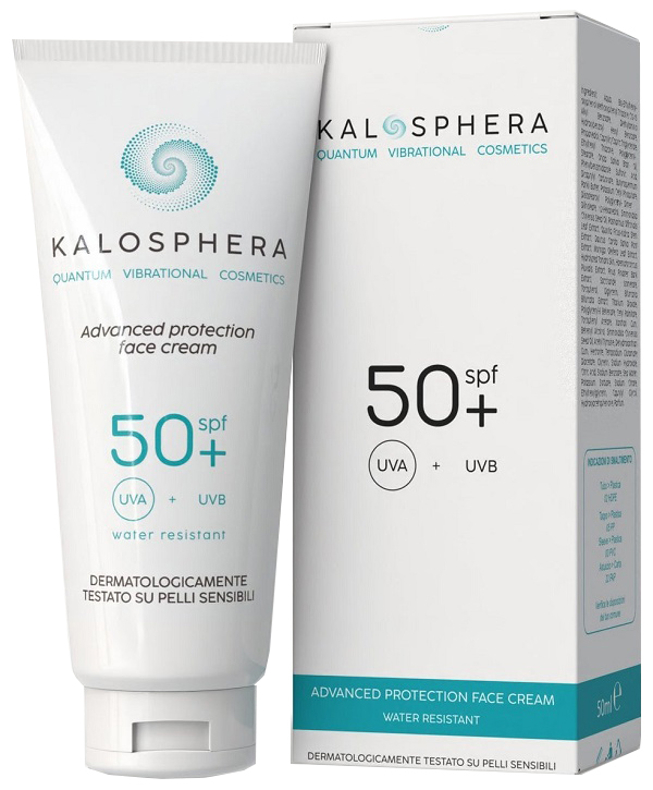Kalosphera Advanced Protection Spf 50+ Crema Solare Viso Per Pelli Sensibili 50ml