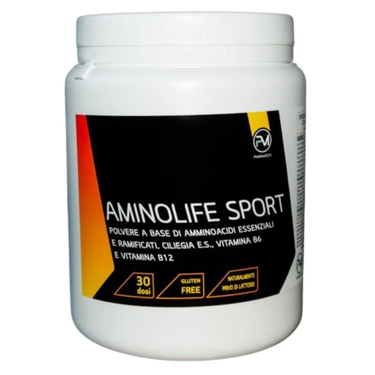 Aminolife Sport Integratore In Polvere Di Aminoacidi Essenziali 300 Grammi