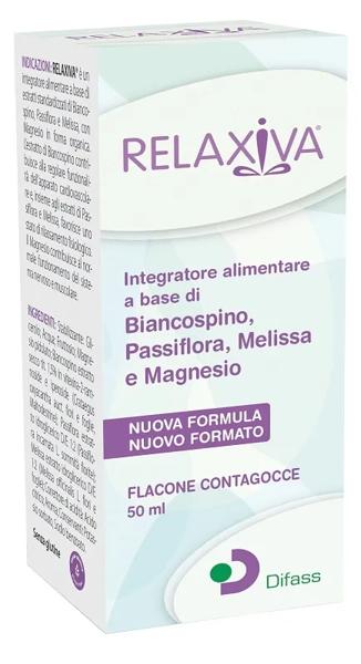 Difass Relaxiva 50ml Integratore Rilassante Biancospino Passiflora Melissa — confronto prezzi