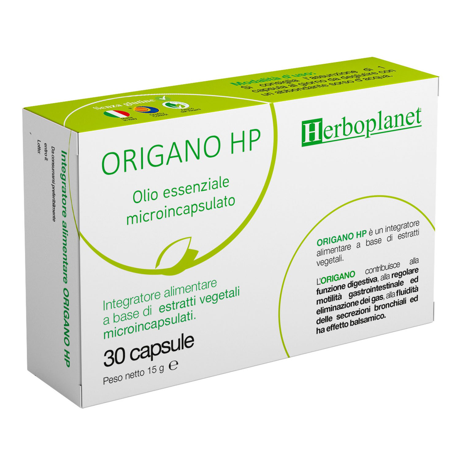 Origano hp 30 capsule — confronto prezzi