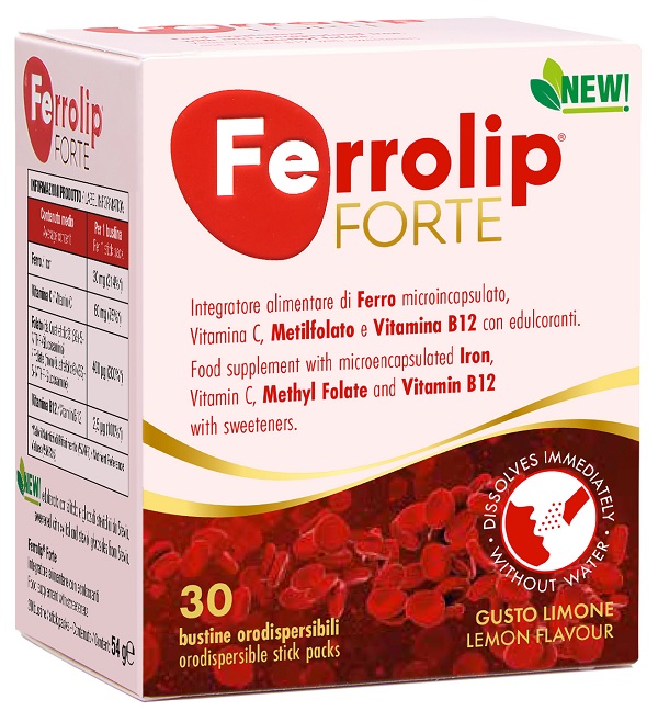 FERROLIP FORTE, 30 Bustine