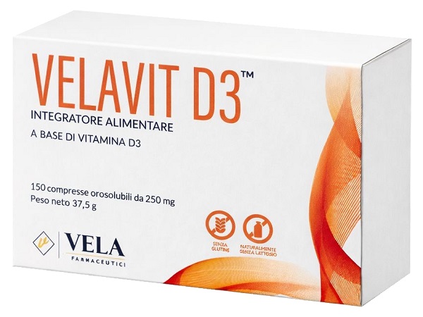 Velavit d3 150 compresse orosolubili 250 mg