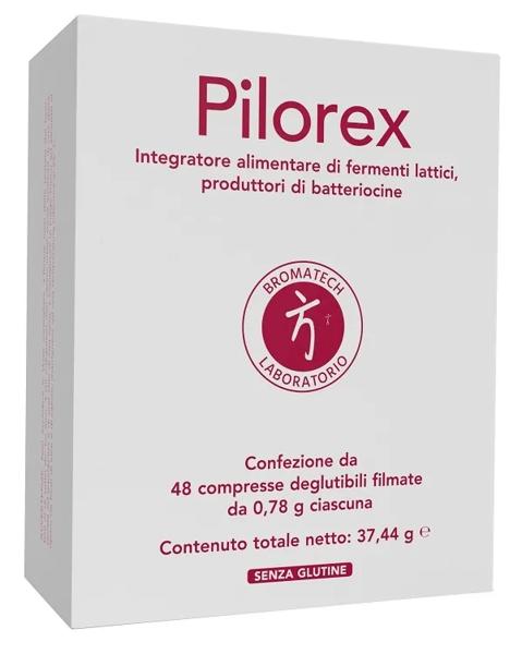 Bromatech Pilorex 48 Compresse Integratore di Fermenti Lattici per Equilibrio Intestinale