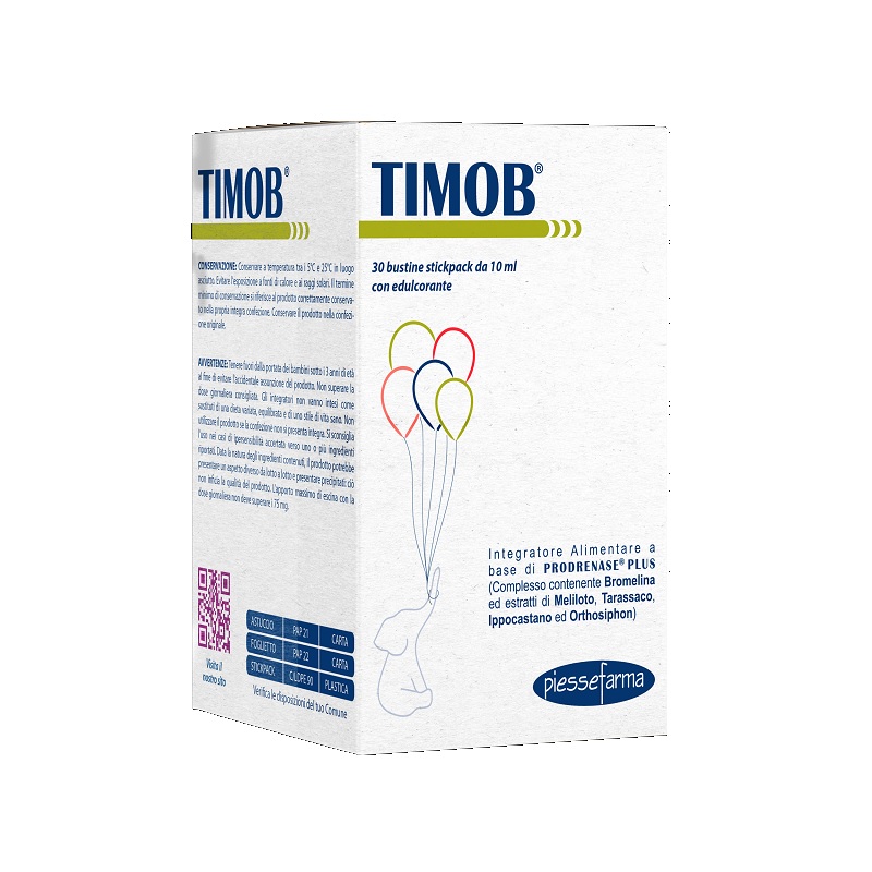 Timob Integratore Per Il Drenaggio Dei Liquidi E Il Benessere Del Microcircolo 30 Stickpack Da 10ml — confronto prezzi