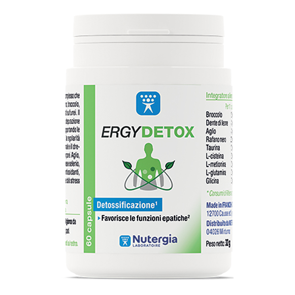 Ergydetox Detossificazione Integratore Per Favorire Le Funzioni Epatiche 60 Capsule — confronto prezzi
