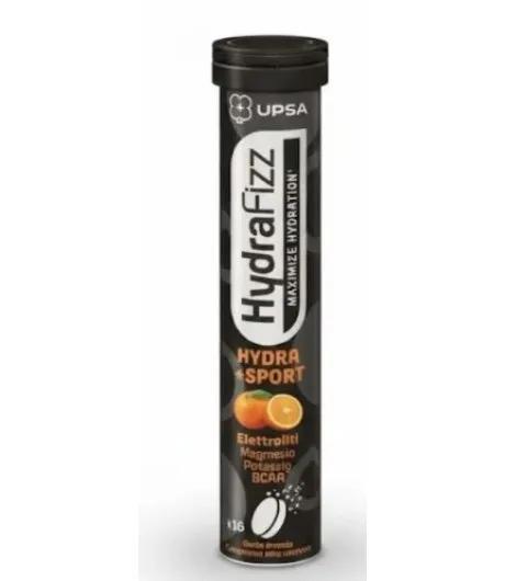 Hydrafizz Sport Integratore BCAA Magnesio 16 Compresse Effervescenti Arancia