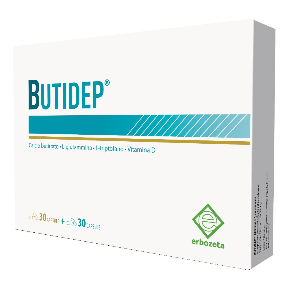 Butidep Integratore di Acido Butirrico per la Salute Intestinale 30 Capsule — confronto prezzi