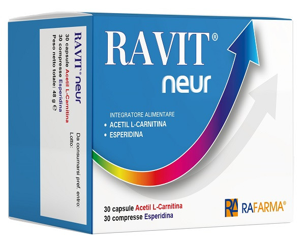 Ravit Neur Integratore Per Il Benessere Neurologico 30 Capsule + 30 Compresse