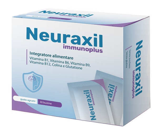 Neuraxil Immunoplus Integratore Per Il Sistema Nervoso E Le Difese Immunitarie 30 Bustine