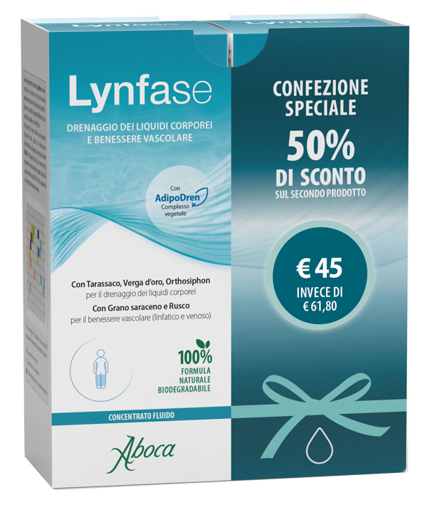 Lynfase flacone confezione speciale 1+50% 1+1 del 989638489 — confronto prezzi