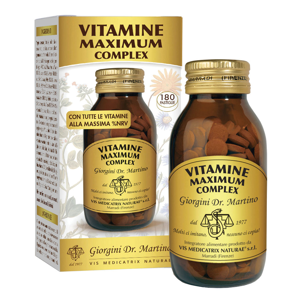 Vitamine maximum complex 180 pastiglie — confronto prezzi