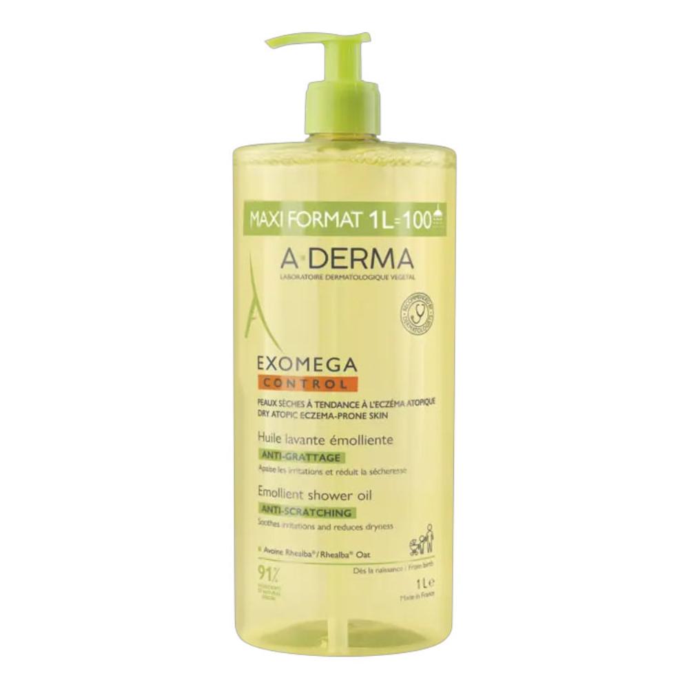 A-derma Exomega Control Olio Lavante Confezione 1L