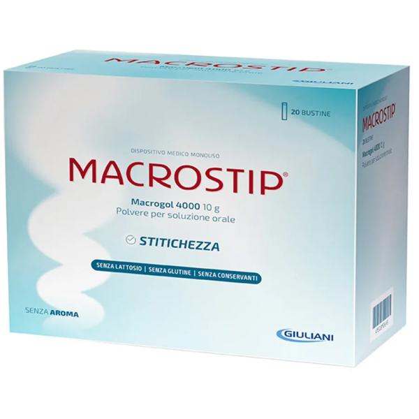Macrostip Dispositivo Medico Lassativo Osmotico 20 Bustine
