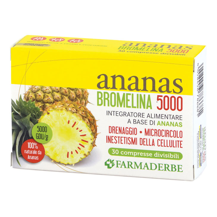 Ananas bromelina 5000 30 compresse — confronto prezzi