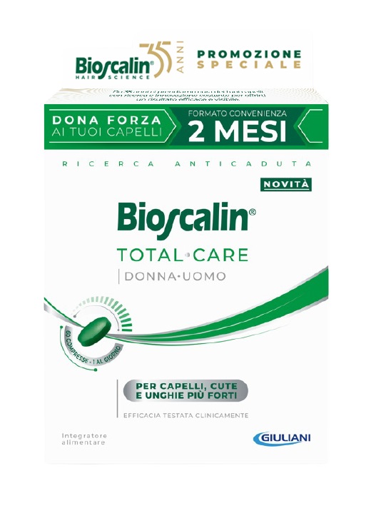 Bioscalin total care 60 compresse promo — confronto prezzi
