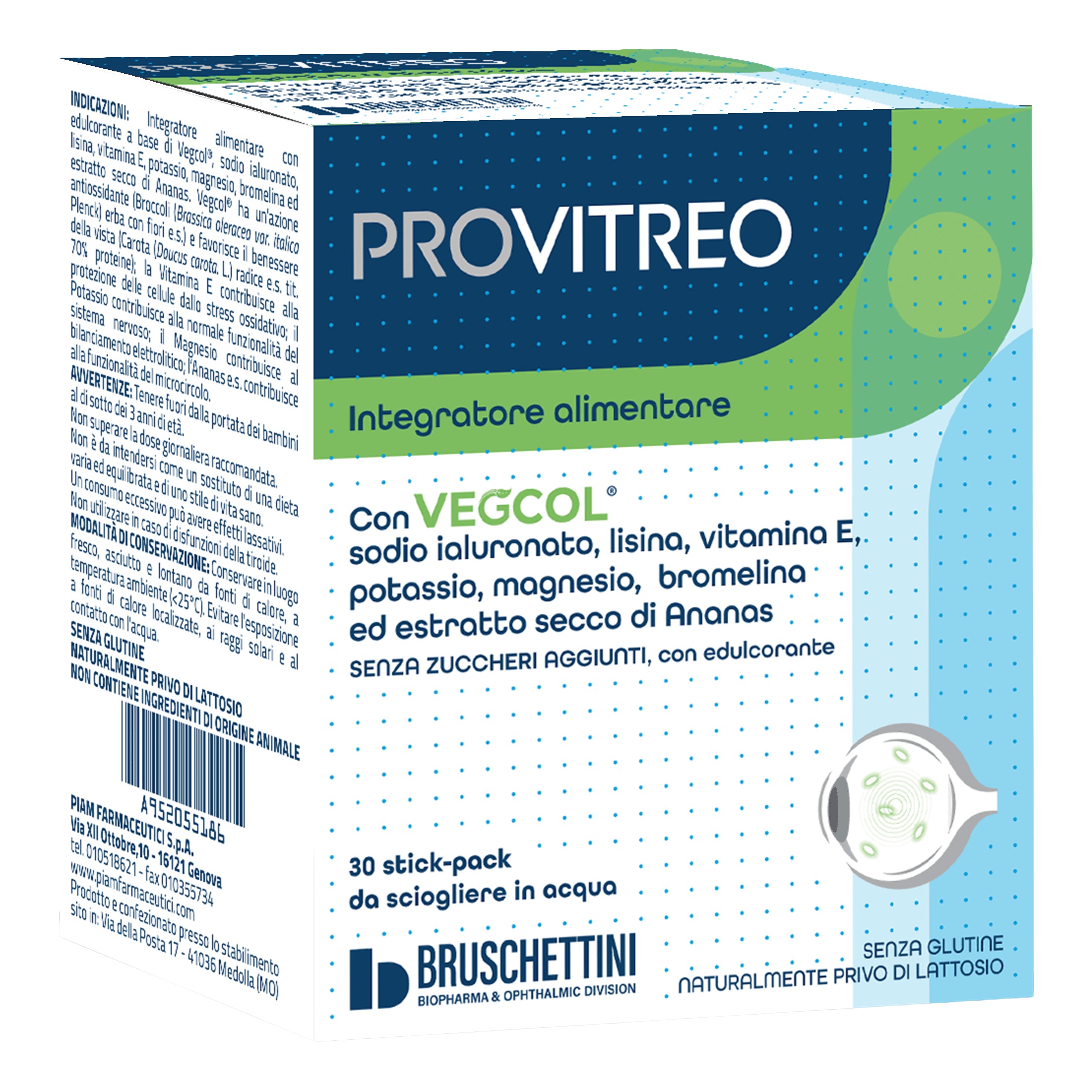 Provitreo 30 bustine con edulcorante senza zuccheri aggiunti glutine naturalmente privo di lattosio — confronto prezzi