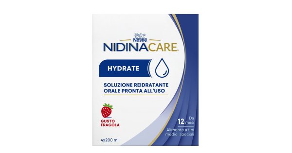 Nidinacare hydrate 4 brik da 200 ml grafola