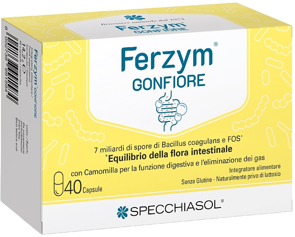Ferzym gonfiore 40 capsule — confronto prezzi