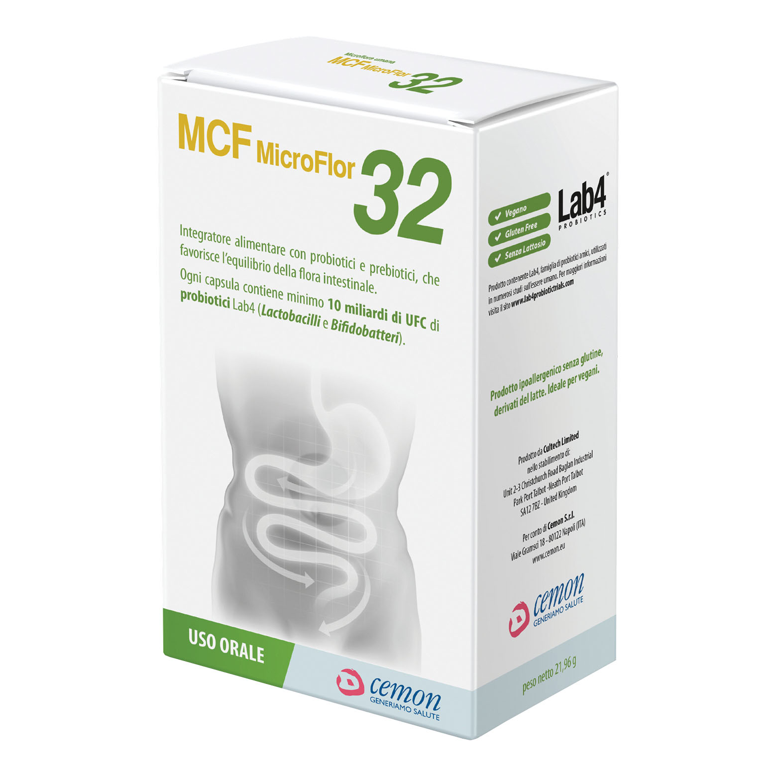Mcf microflor 32 60 capsule vegetali — confronto prezzi