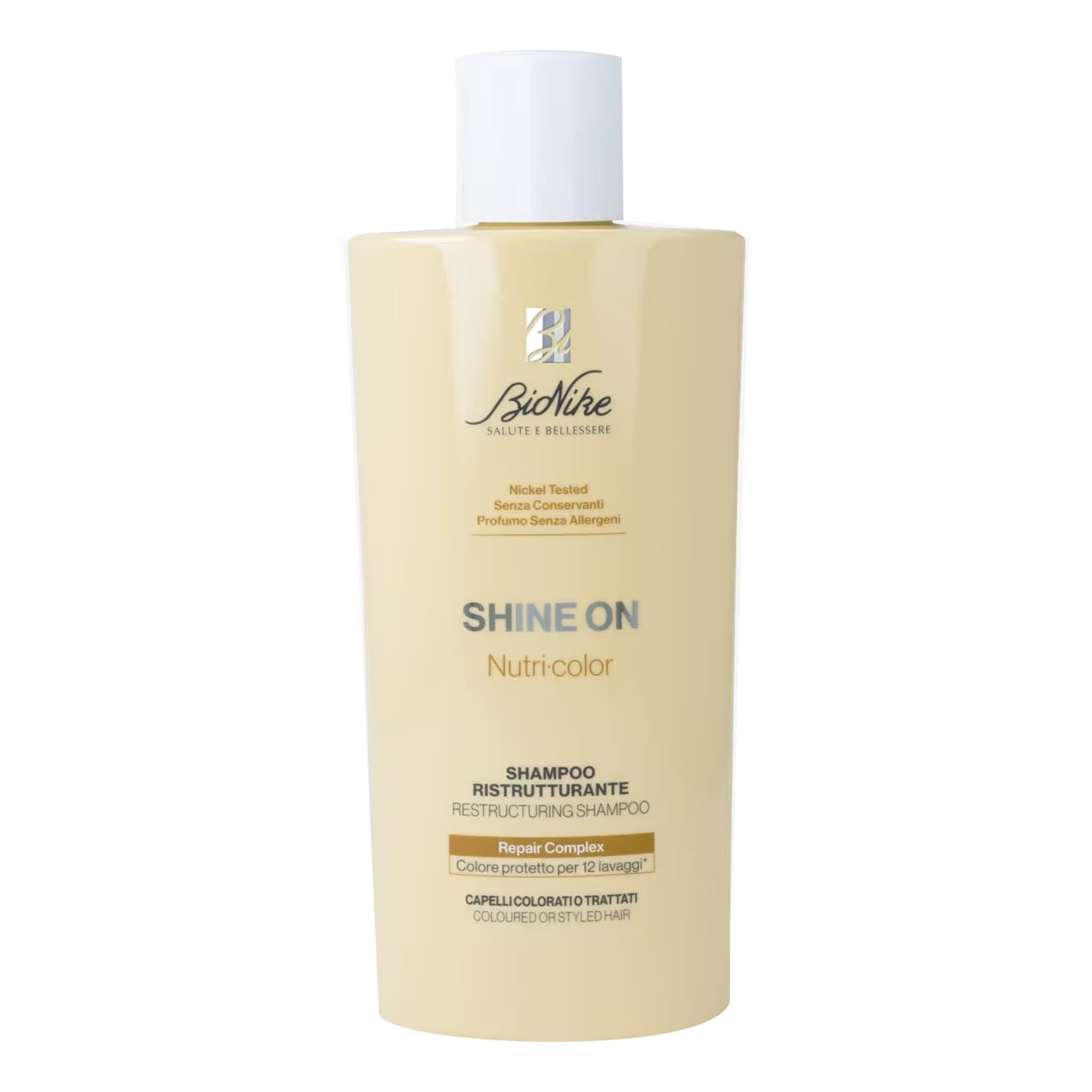 Bionike shine on nutri-color shampoo ristrutturante 200 ml — confronto prezzi