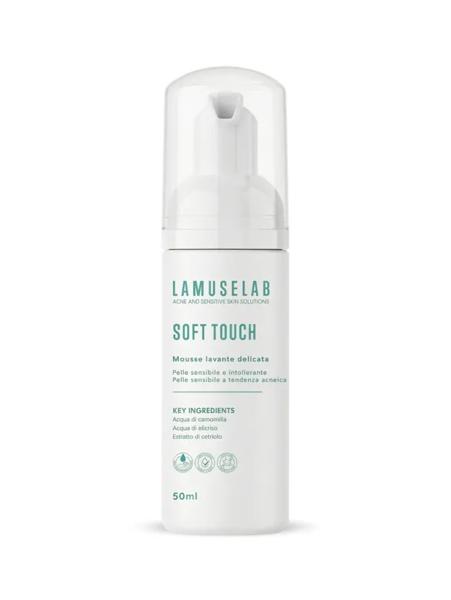 Lamuselab Soft Touch Mousse Lavante Delicata Travel Size 50 ml