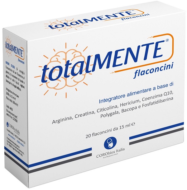 Totalmente Integratore Per Memoria E Funzioni Cognitive 20 Flaconcini Da 15ml