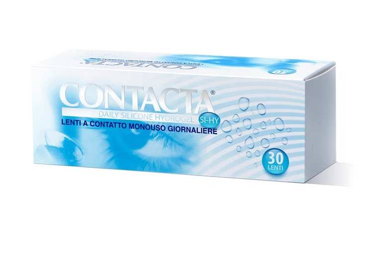 Lente A Contatto Monouso Giornaliera Contacta Daily Lens Silicone Hydrogel -7,00 30 Pezzi pz Lenti a contatto