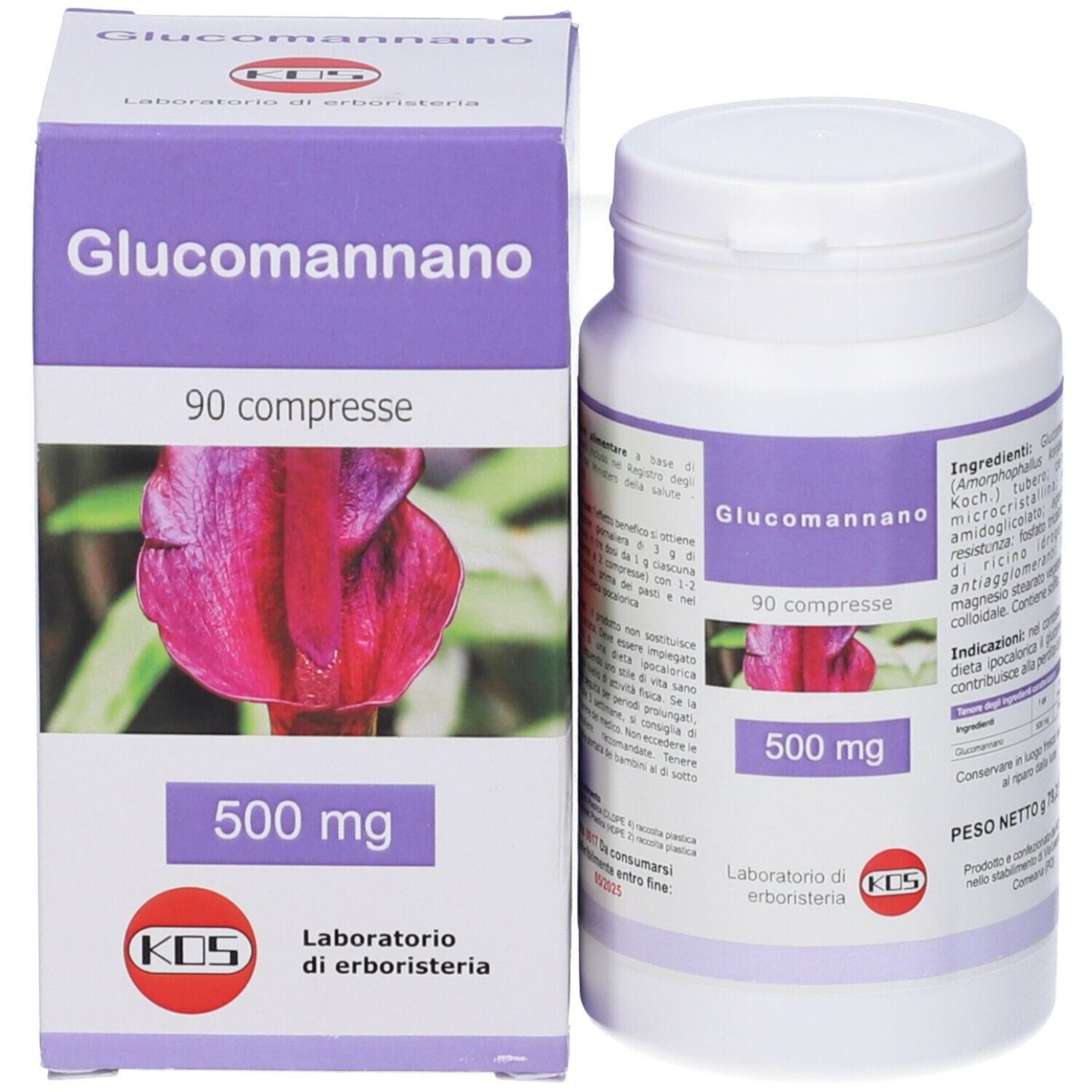 Glucomannano 90 Compresse