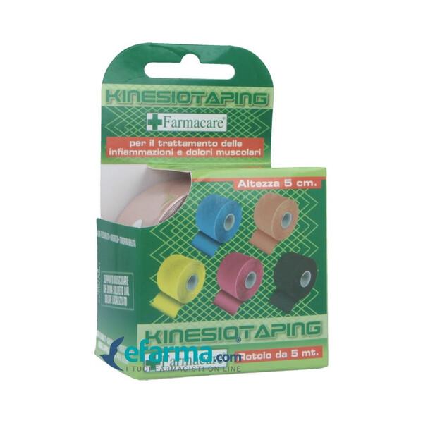 Farmacare Kinesio Taping Benda Adesiva Colore Beige cm 5x5 m