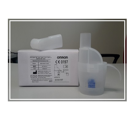 Kit nebulizzatore omron comp air c803 ampolla e boccaglio