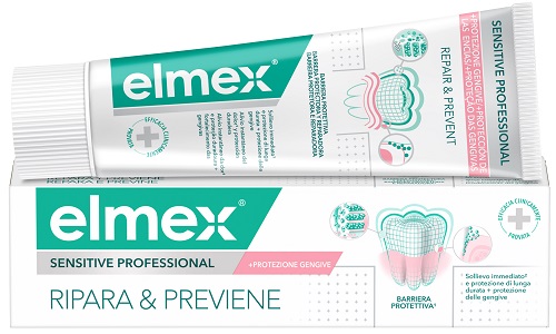 Elmex sensitive professionale dentifricio per elevata sensibilità dentale 75ml