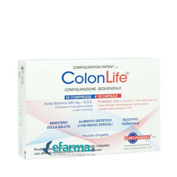 Colonlife 10 compresse + 10 capsule