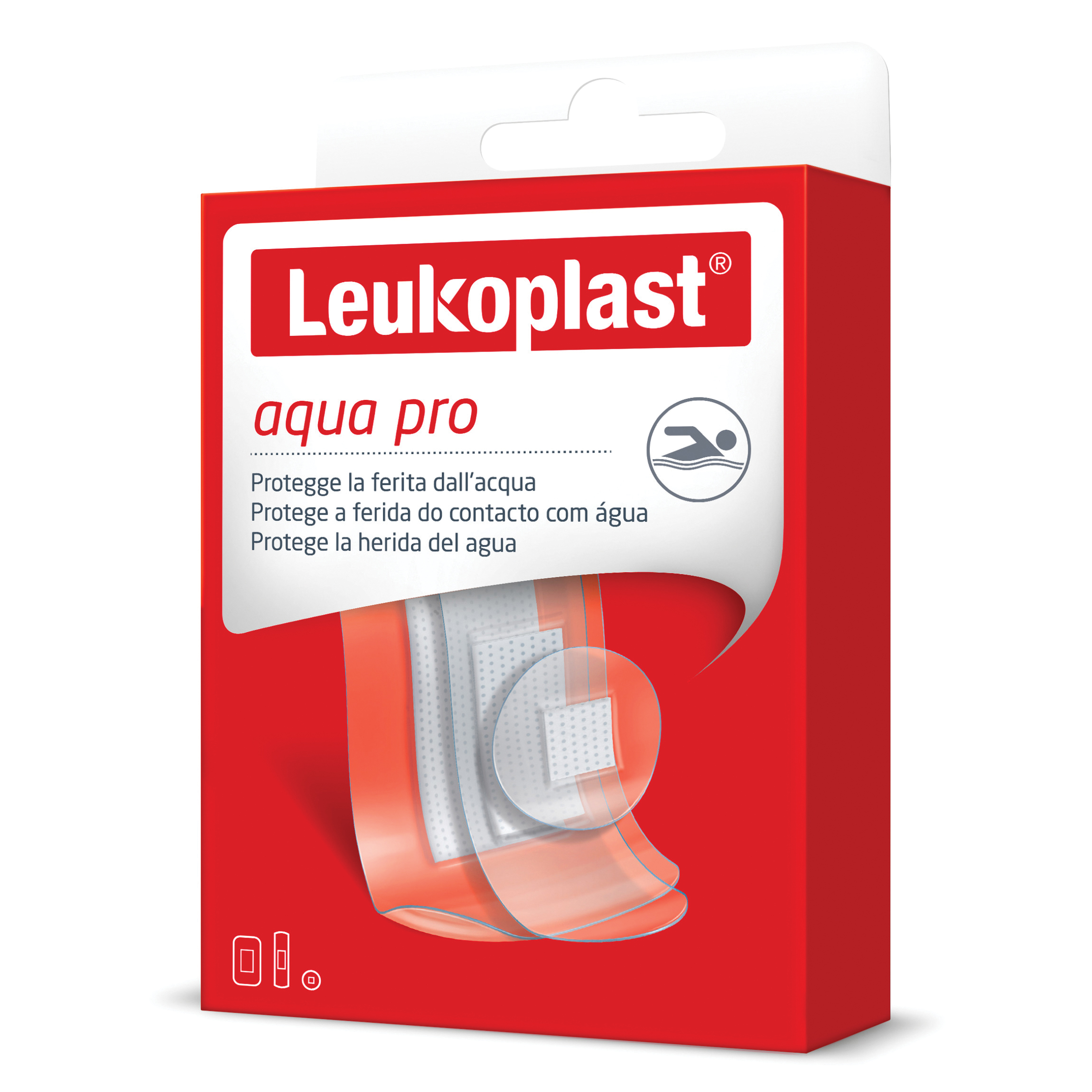 Leukoplast aquapro 20 pezzi assortiti
