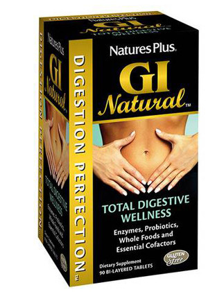 Nature’s Plus GI Natural Digestione 90 Tavolette