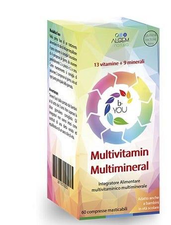 Byou Multivitamin Multimineral Integratore di Vitamine e Minerali 60 Compresse