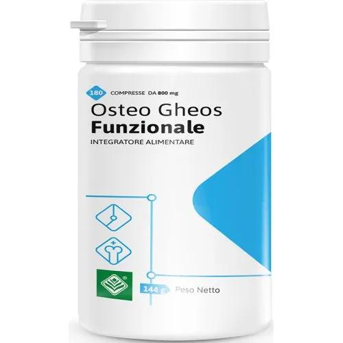 Gheos Osteo Gheos Funzionale Integratore per Ossa e Metabolismo 180 Compresse