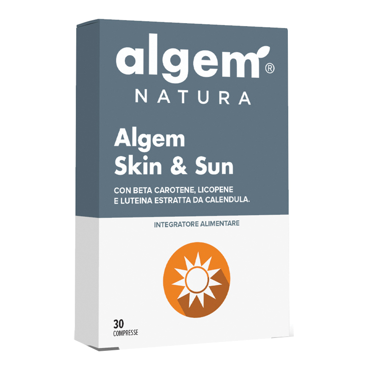 Algem Skin&amp;Sun Integratore per Abbronzatura 30 Compresse